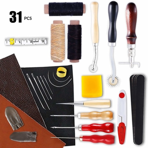 Leather Craft Sewing Tool Set Kit home depot