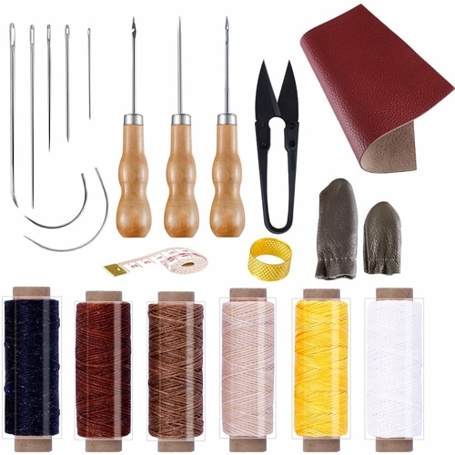 Beginner Leather Sewing Tools for Sewing Leather Craft DIY  