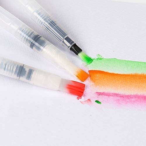 Color brushes watercoloring