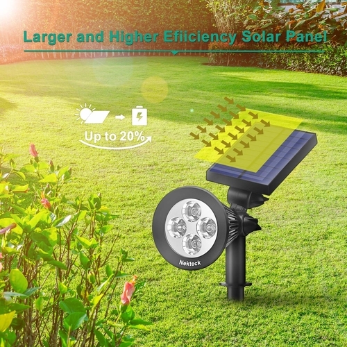 solar powered spotlights outdoor